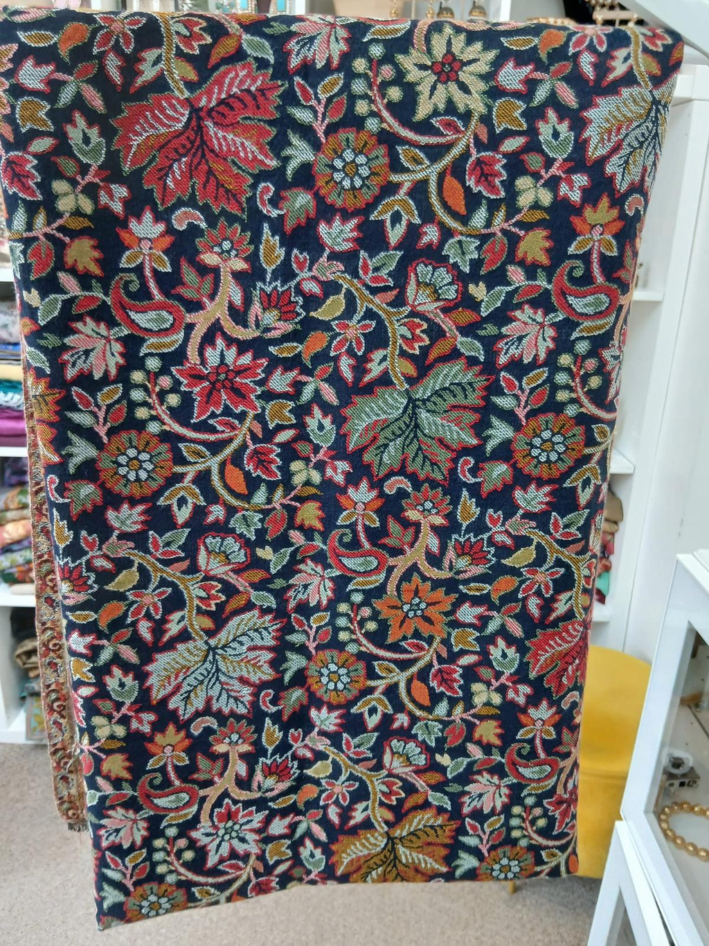 Autumn Bloom Luxury Shawl