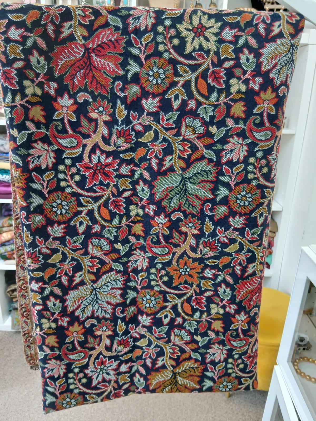 Autumn Bloom Luxury Shawl