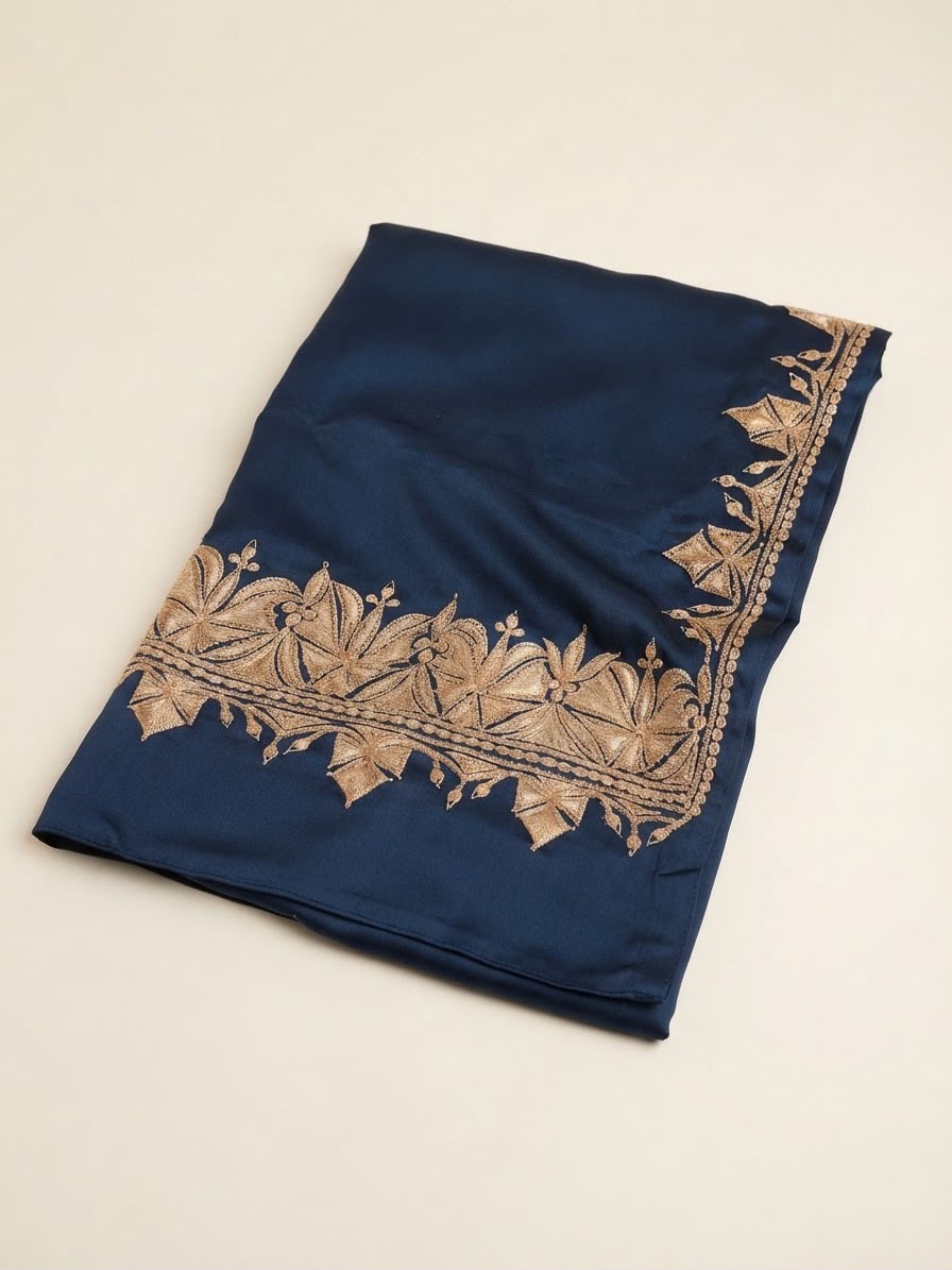 Zari (Tilla) Crepe Saree