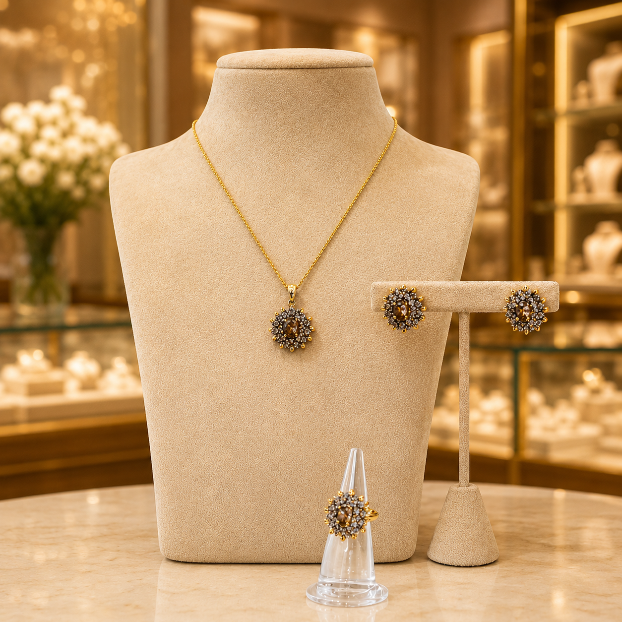 Classic Floral Cluster Set