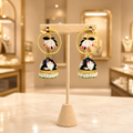 Elegant Floral Jhumka Earrings for Women