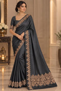 Zari (Tilla) Crepe Saree