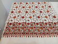 Ivory Blossom Kashmiri Embroidered Shawl