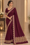 Zari (Tilla) Crepe Saree