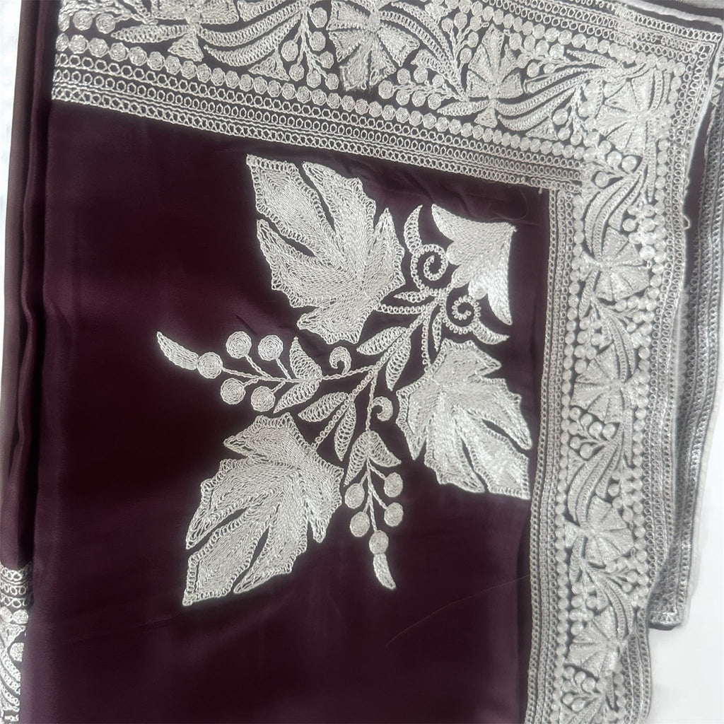 Zari (Tilla) Crepe Saree