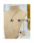 Midnight Blue Starburst Set