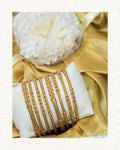 Filigree Gold-Tone Bangle Set