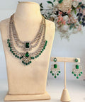 Handcrafted Kundan Long Mala with Seed Pearls