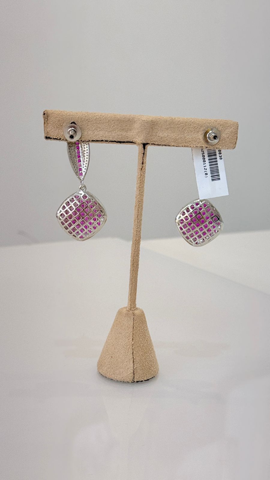 Ruby Spark Drop Earrings