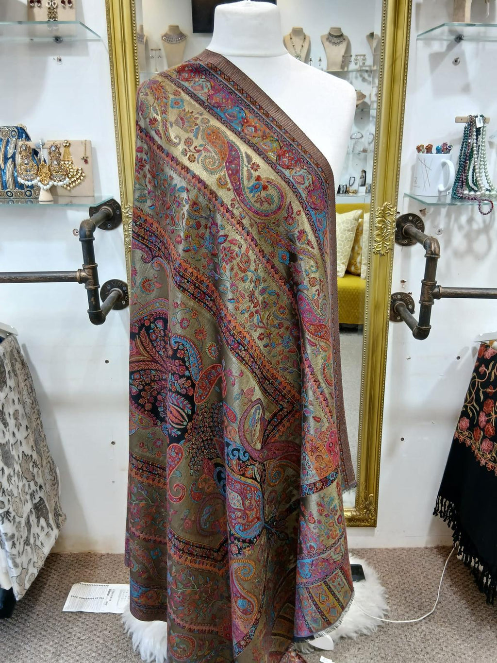 Royal Heritage Paisley Kashmiri Shawl