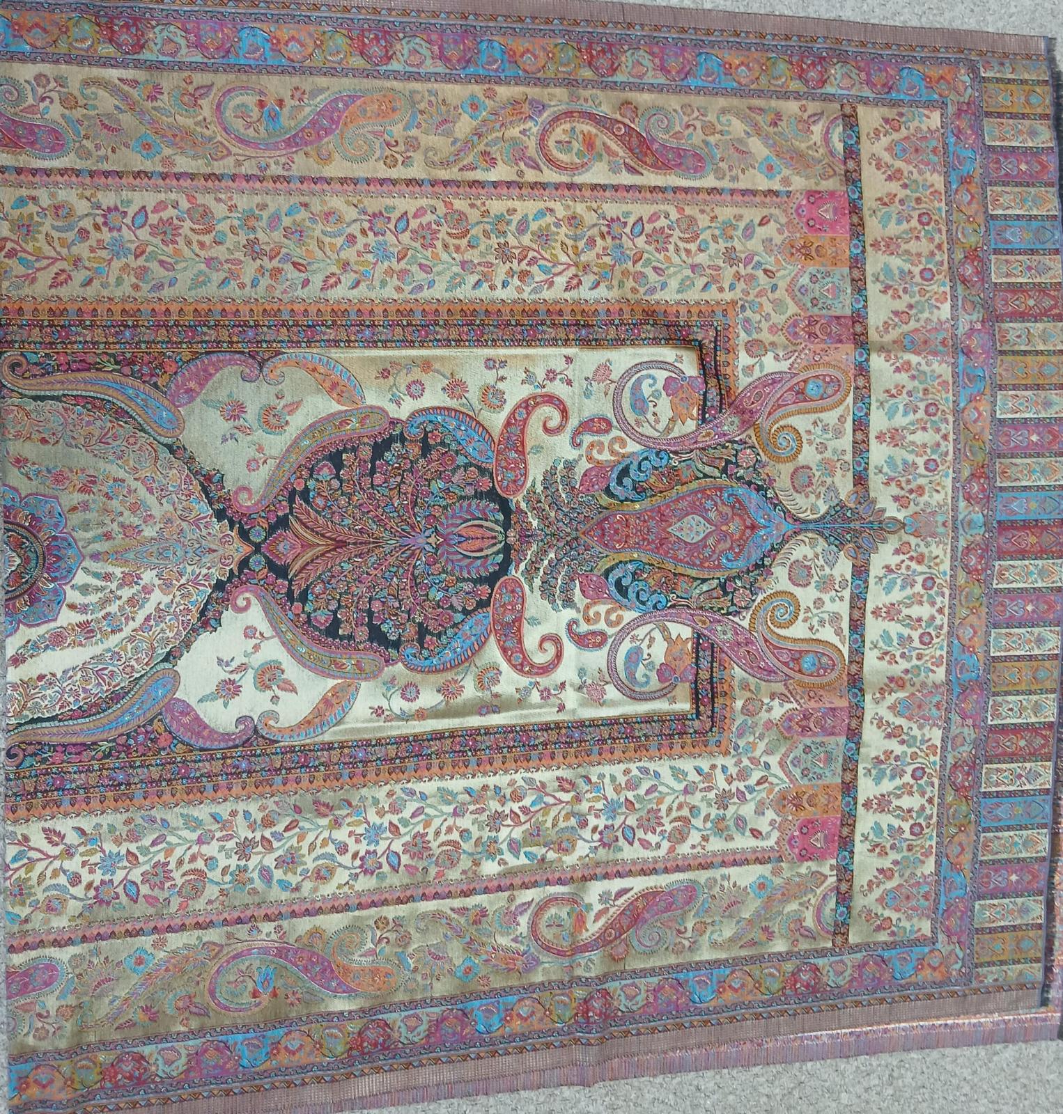 Royal Heritage Paisley Kashmiri Shawl
