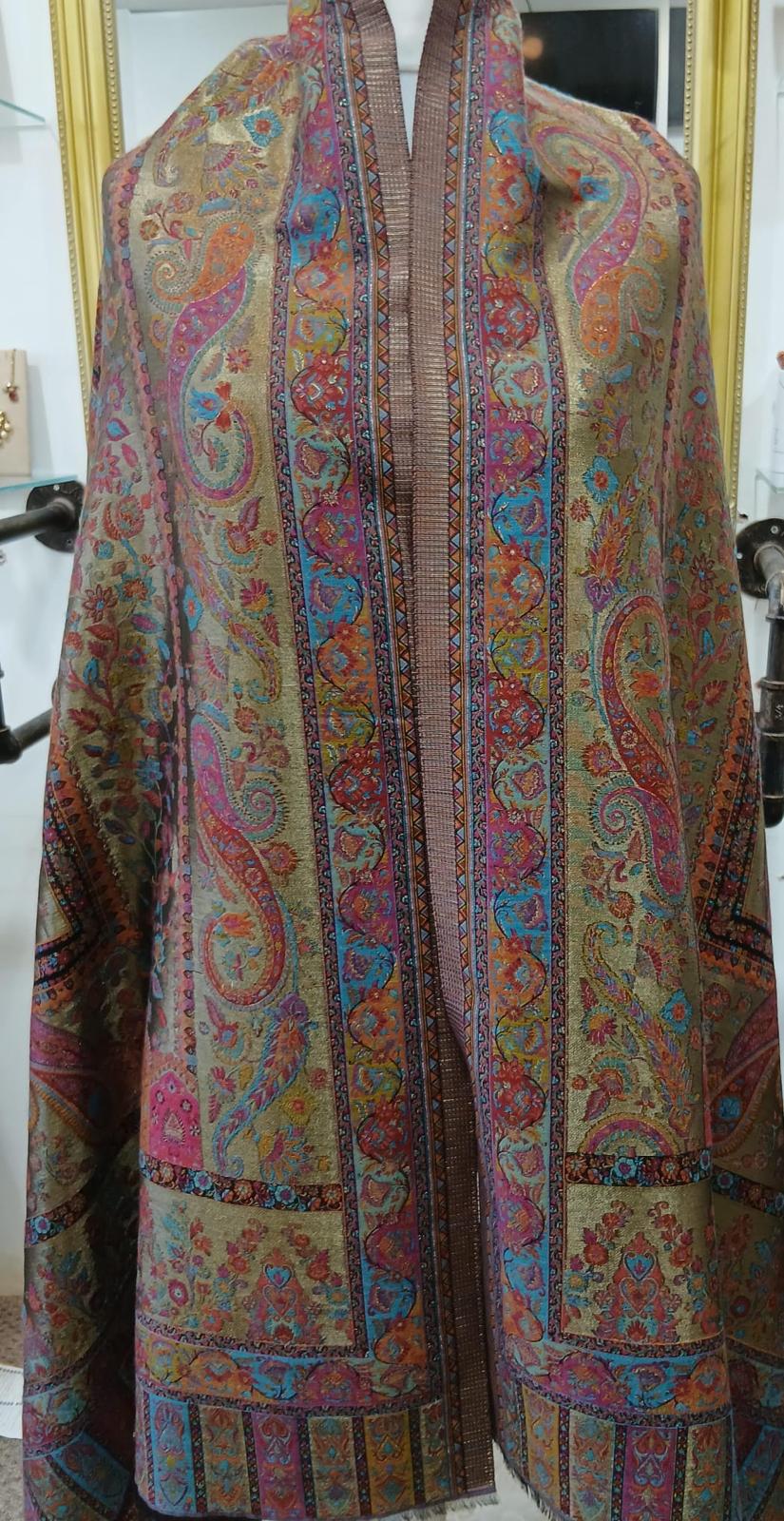 Royal Heritage Paisley Kashmiri Shawl