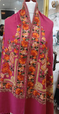 Rosewood Bloom Kashmiri Shawl