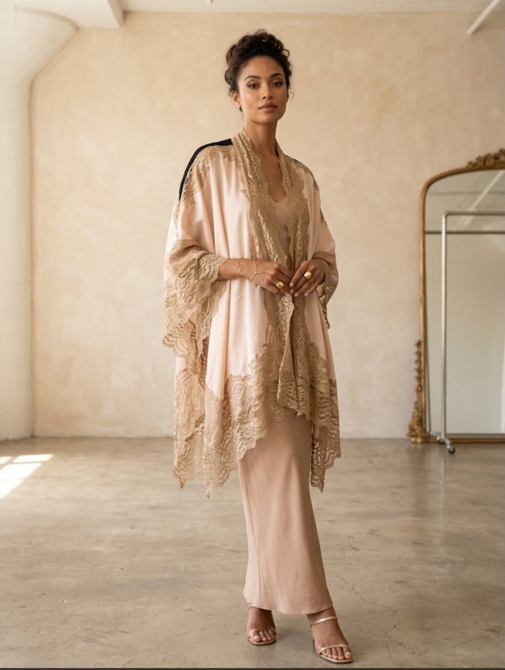 Pashmina Lace Capes