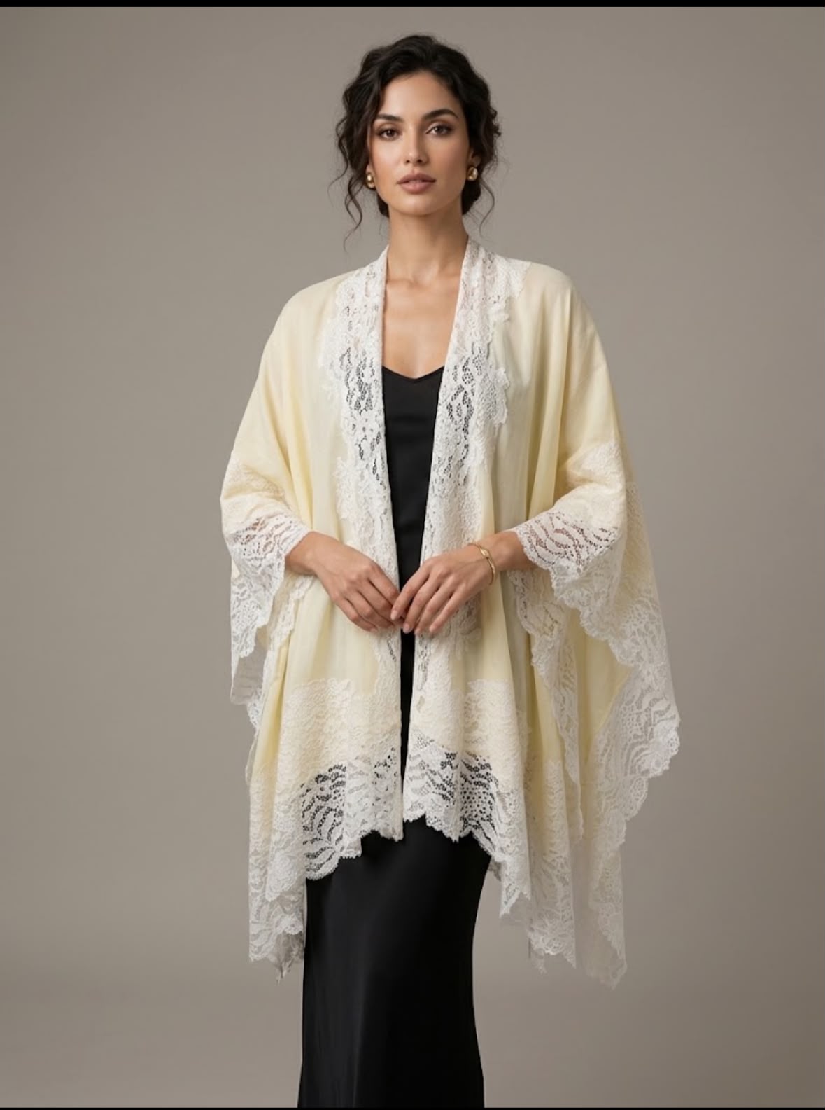 Pashmina Lace Capes