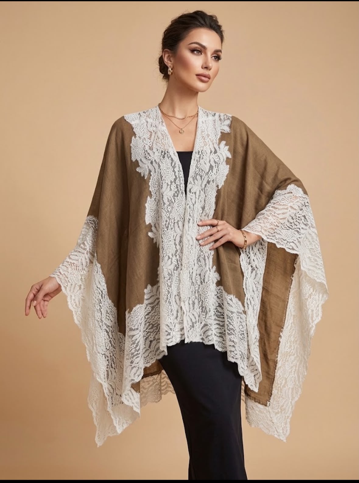Pashmina Lace Capes