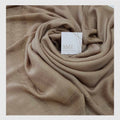 Taupe Beige Luxury Wrap with Shimmering Stone Work Border
