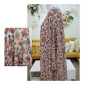 Longline Multi-Color Floral Embroidered Kimono Wrap