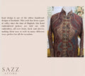 Traditional Kani Embroidered Long Woolen Jacket – Earthy Multi-Tones