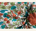 Ivory Multi-Color Bold Floral Kashmiri Embroidered Stole