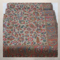 Heritage Kalamkari Print Shawl with Intricate Paisley Border