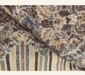 Vintage Floral Jacquard Pashmina – Earthy Tones & Intricate Weave