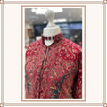 Kani Long Jacket - Ruby Red