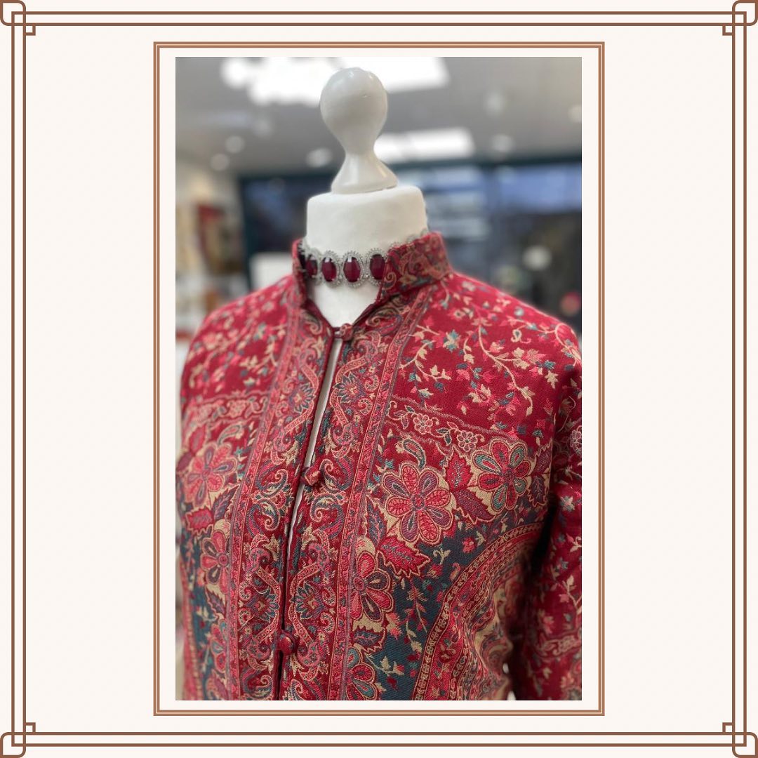 Kani Long Jacket - Ruby Red