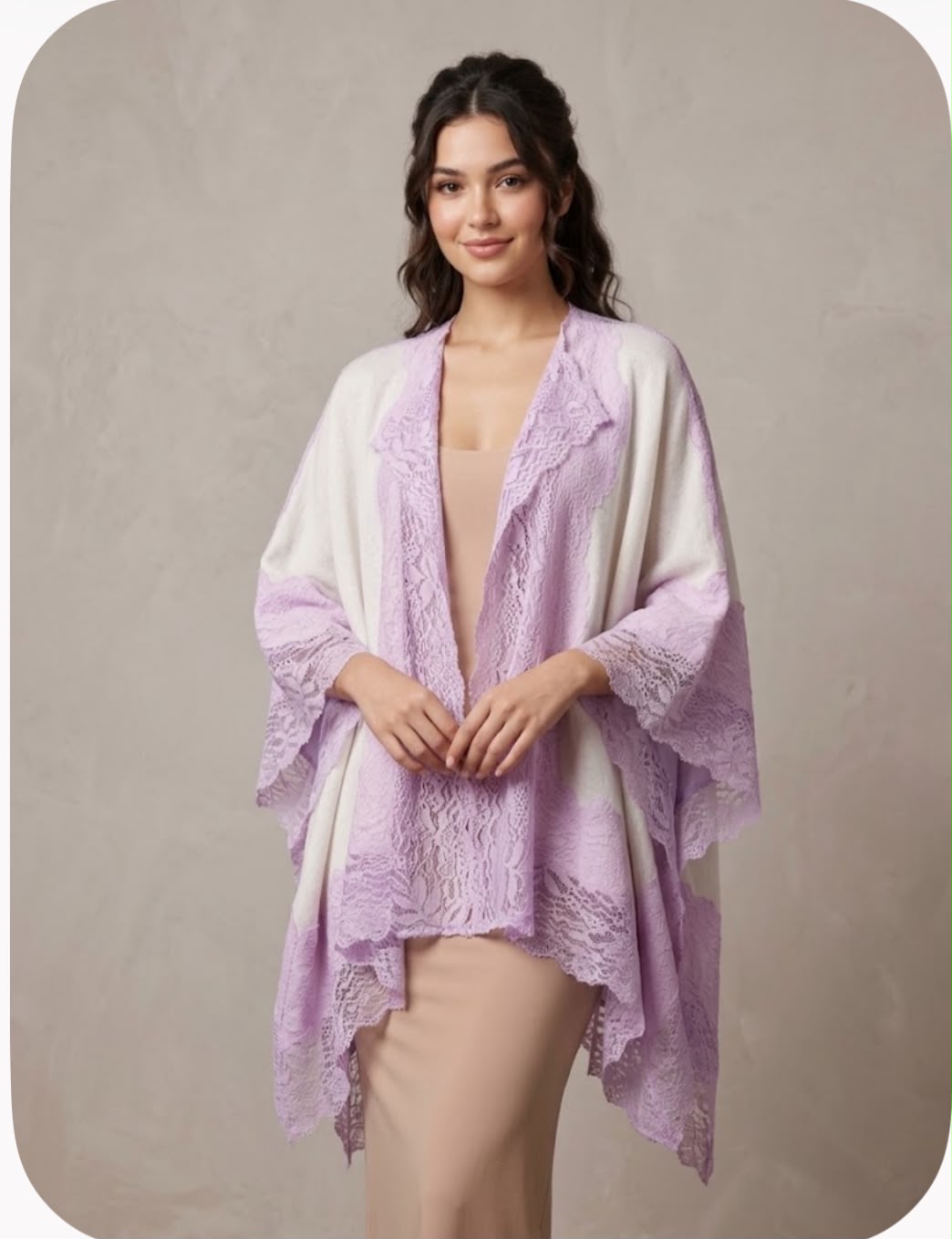 Pashmina Lace Capes