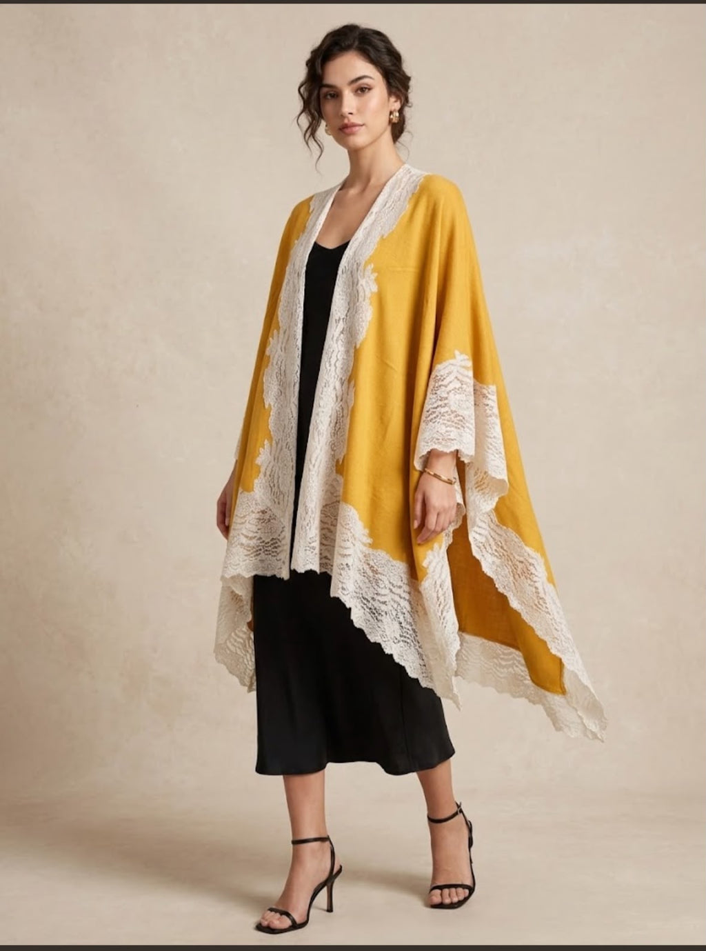 Pashmina Lace Capes