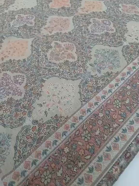 Pearl Garden Kashmiri Shawl