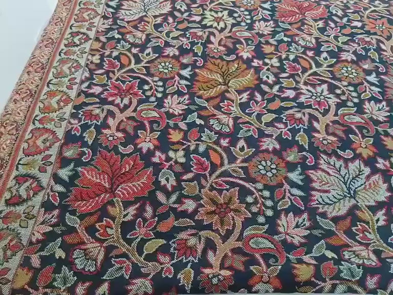 Autumn Bloom Luxury Shawl