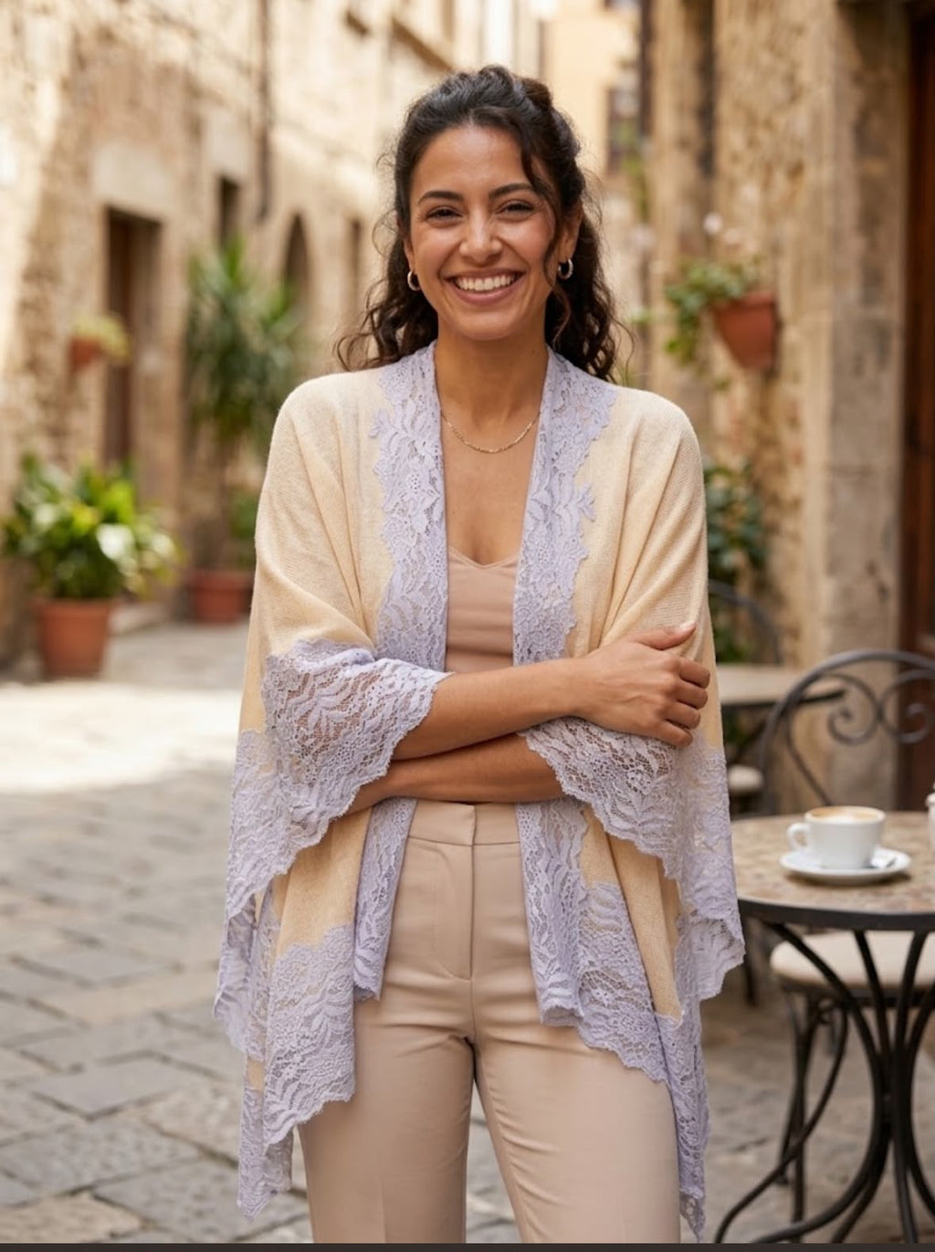 Pashmina Lace Capes